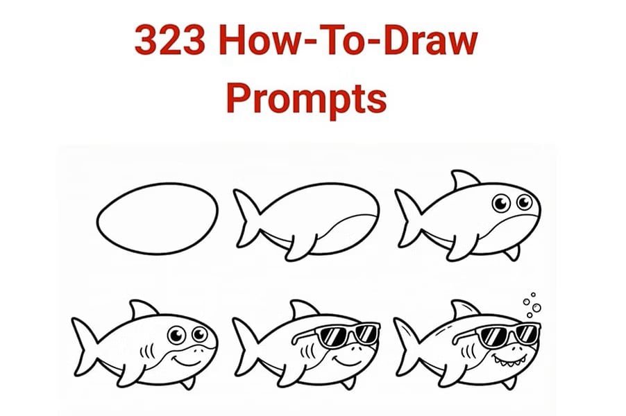 323 How-To-Draw prompts