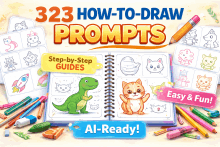 323 How-To-Draw prompts