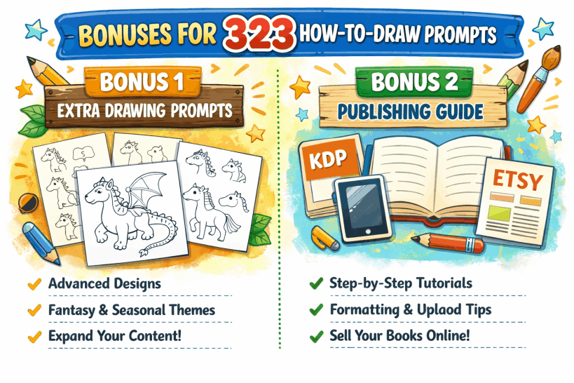 323 How-To-Draw Prompts